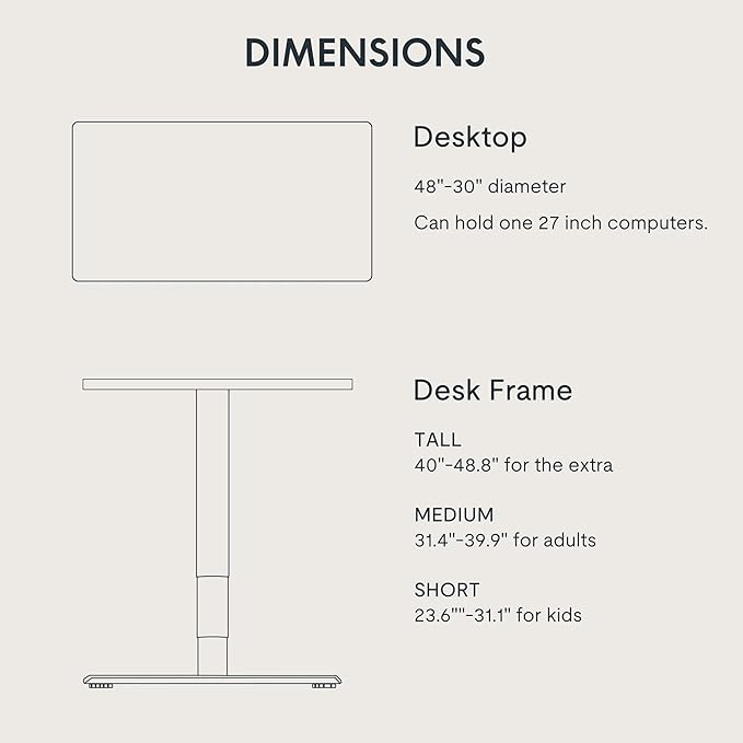 FLEXISPOT E6 MAX Dual Motor 3-Stage 48x30 Inch Heavy Duty Standing Desk, 330lbs Weight Capacity, Height Adjustable Desk w/Cable Management & Wheels (Seamless White Desktop + White Frame)