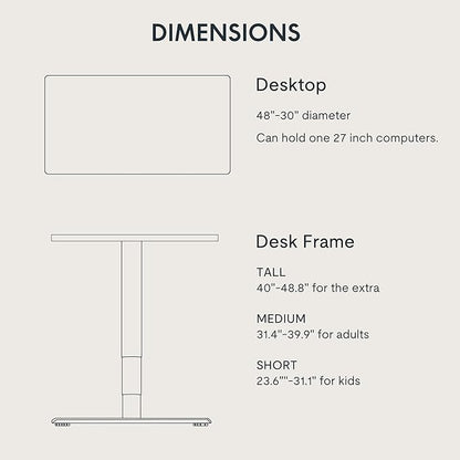 FLEXISPOT E6 MAX Dual Motor 3-Stage 48x30 Inch Heavy Duty Standing Desk, 330lbs Weight Capacity, Height Adjustable Desk w/Cable Management & Wheels (Seamless Mahogany Desktop + Black Frame)