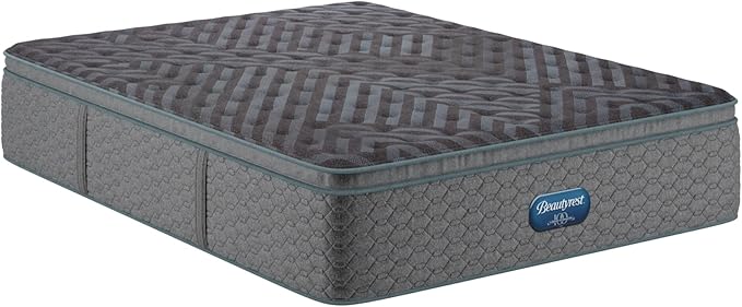 Beautyrest Days End Medium Firm Pillow Top 14.75" Mattress - Full - Cooling Tech, Supportive Durable Pocketed Coils, Pressure Relief, Motion Separation; 100 Night Sleep Trial and 10 Year Warranty