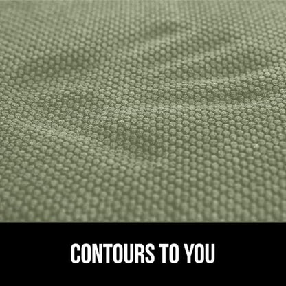 GORILLA GRIP Slip Resistant Chair Cushions, No Ties Required, Set of 6 Memory Foam Pads for Dining Room, Kitchen Table, Office, Rocking Chairs, Plush Seat Cover Cushion Pad, Home Decor, 16x16, Sage