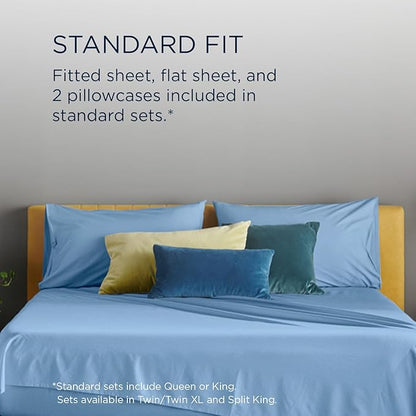 TEMPUR ProAir Sheet Set Blue Azure - Twin