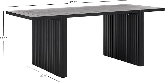 SAFAVIEH Home Collection Buckley Rectangle Coffee Table