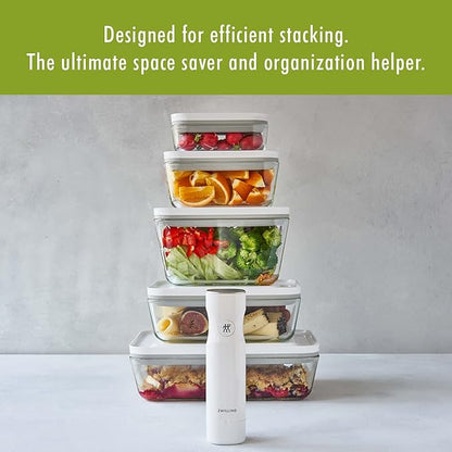 ZWILLING Fresh & Save Glass Airtight Food Storage Container, Meal Prep Container - Medium
