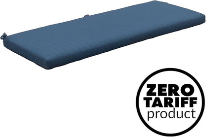 Tommy Bahama Bench Cushion, 44" X 19" X 2.5", Bamboo Bay Cobalt