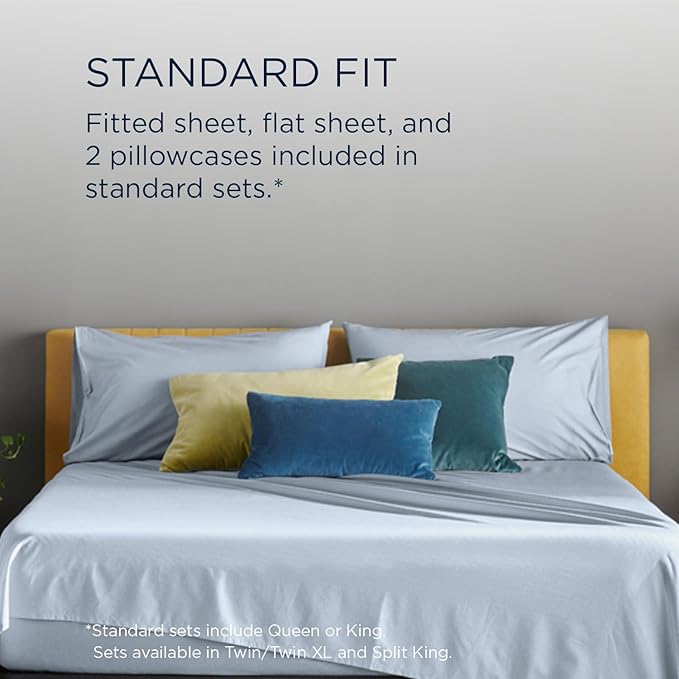 TEMPUR ProAir Sheet Set Sleepy Blue - Full