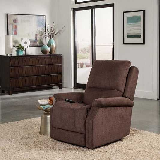 Pride Mobility VivaLift Metro PLR925M Electric Power Lift Recliner Chair | Saville Fabric Power Lift Assist Sofa for Elderly, 4-Position, USB Remote, Medium