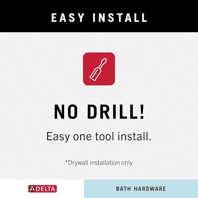 Delta 79710 Cassidy 18-in Glass Shelf with Towel Bar in Polished Chrome