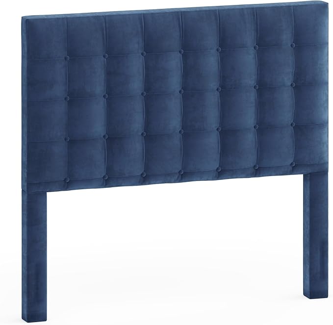 Navy Sutton King Headboard