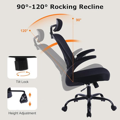 4 Pack Office Chair Ergonomic Desk Chair Comfort Adjustable Height with Wheels，Lumbar Support Mesh Swivel Computer Home Office Chair,Conference Room Chairs