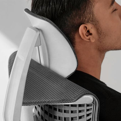 Autonomous ErgoChair Ultra 2 Ergonomic Office Chair Mesh Grey Adjustable Lumbar Support, Rolling Swivel - Home Office Desk Chairs with Headrest & Arms - Ergonomic Desk Chair Comfy for Gaming & Office