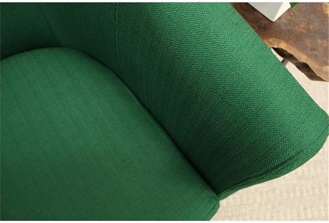 Pemberly Row 17.5" Traditional Fabric Club Chair in Emerald Green