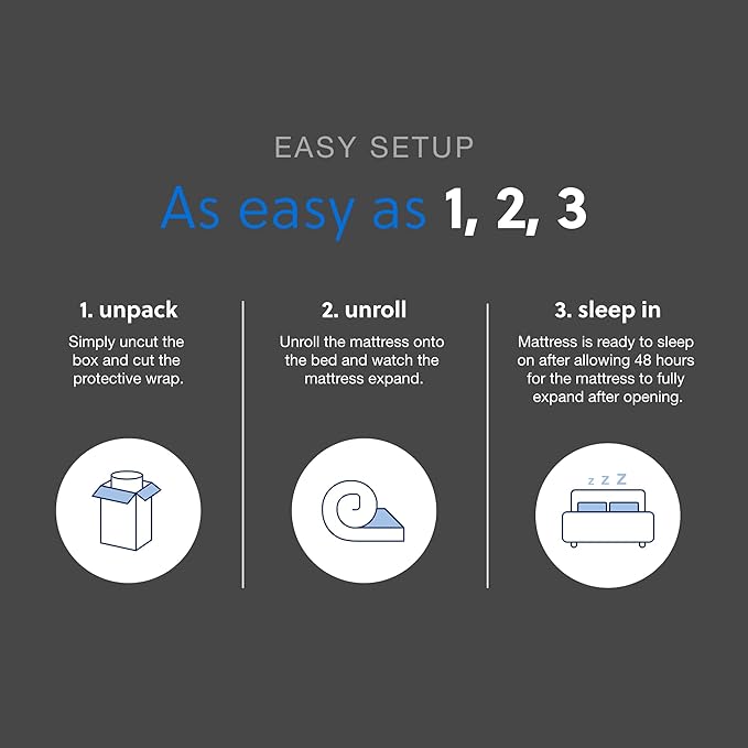 Signature Design by Ashley Full Size Chime 10 Inch Medium Firm Hybrid Mattress with Cooling Gel Memory Foam for Pressure Relief, Fiberglass Free, Mattress In A Box