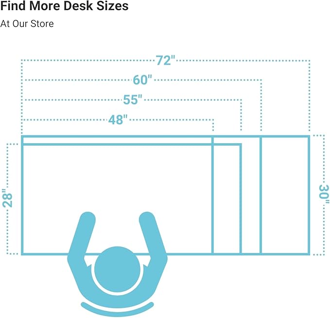 Progressive Desk Stand Up Height Adjustable Electric Standing Desk - 48" x 30" with Dual Motor, 3 Stages Sit Stand Table - Ebony Oak, Gray Frame