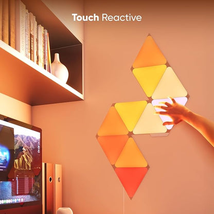 nanoleaf NL477003TW7P Triangles Smarter Kit (7 Panels) - Multicolor