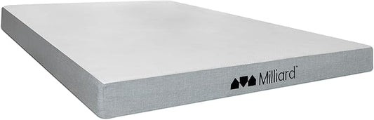 Milliard 5 in. Memory Foam Mattress - for Bunk Bed, Daybed, Trundle or Folding Bed Replacement (Full)