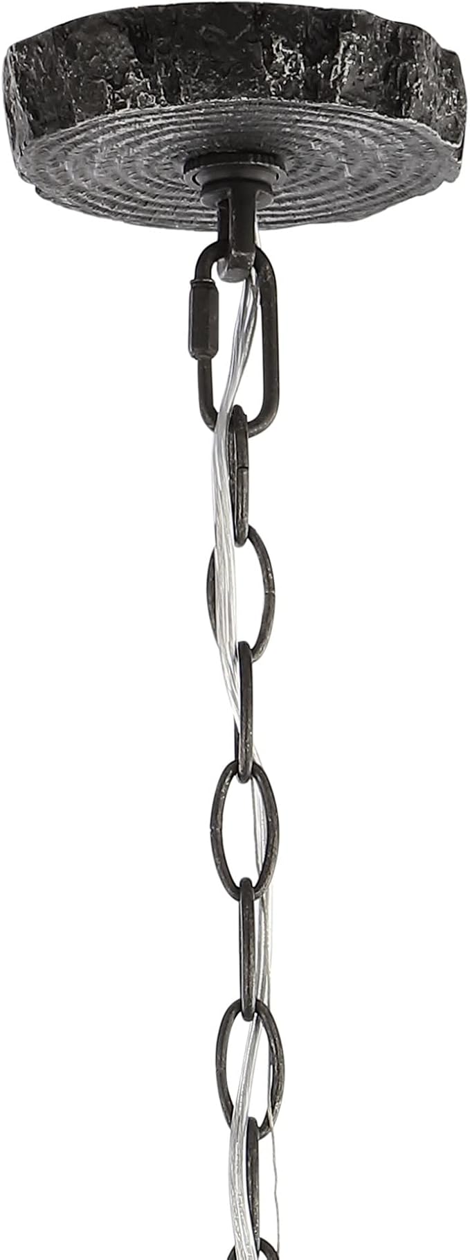 JONATHAN Y JYL6300C Eldora 30" Adjustable Resin Antler 5-Light LED Chandelier, Glam, Rustic,Cottage,Transitional, Dimmable Dining Room, Living Room, Kitchen, Foyer, Bedroom, Black