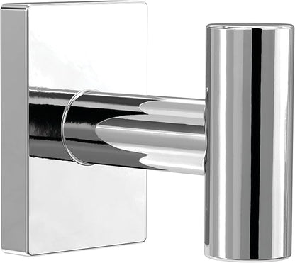 FRANKLIN BRASS Hartwell (1-Pack) Towel Hooks Polished Chrome Single Bathroom Hooks Wall Mounted for Robes & Towels Hand Towel Hook Holder Kitchen, Bathroom Accessories HRT35-PC