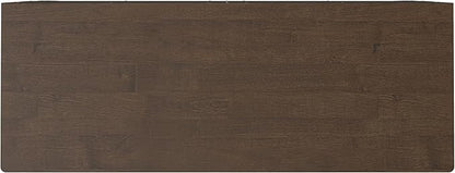 SIMPLIHOME Harper Solid Hardwood 40 inch Wide Mid Century Modern Entryway Storage Cabinet in Walnut Brown for The Living Room, Entryway and Family Room