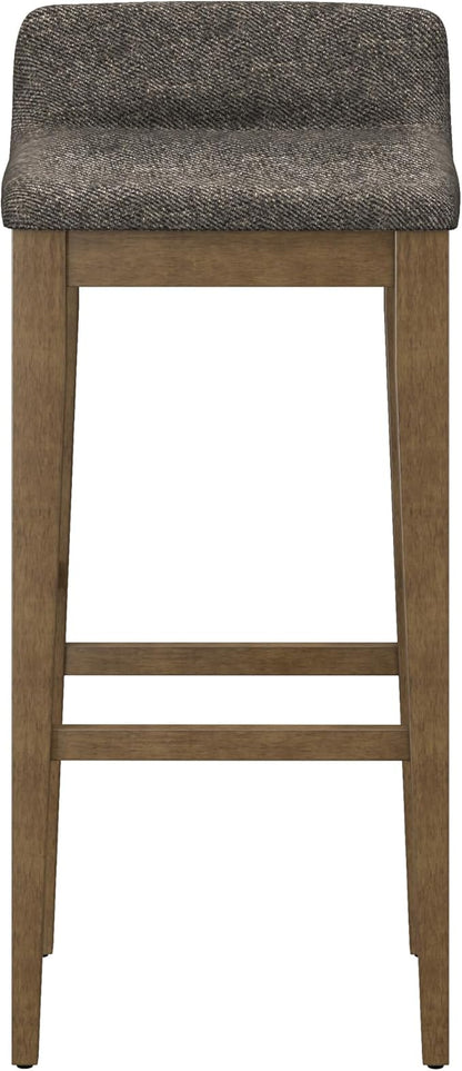 Hillsdale Furniture Maydena Wood Counter Height Stool, Brushed Gray