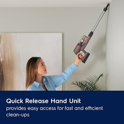 Electrolux Ultimate700 Complete Home Cordless Stick Vacuum with 3 Specialized Nozzles (Multi-Surface, Hard Floor & Pet), 50-Minute Run Time, 4 Power Modes, Walnut Brown