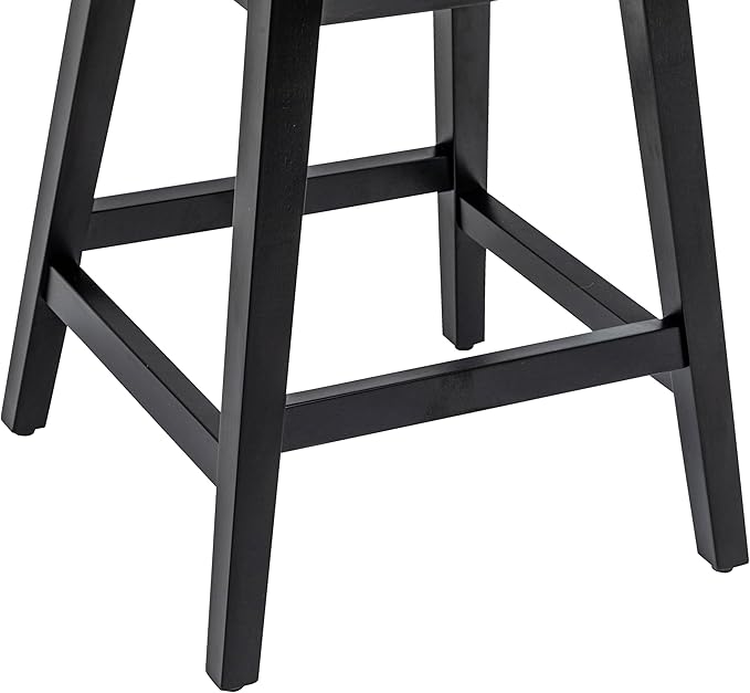Bar Stool, PU Leather Barstool, 26 Inch Upholstered Counter Stools with 14.2" High Back and Footrest, Swivel Counter Height Barstools for Kitchen Island Home Bar Light Gray