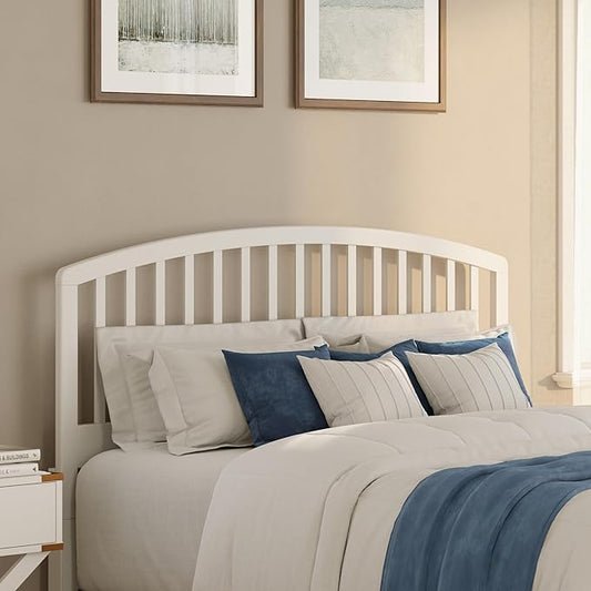 Hillsdale Carolina Headboard, Bed Frame Not Included, Full/Queen, White