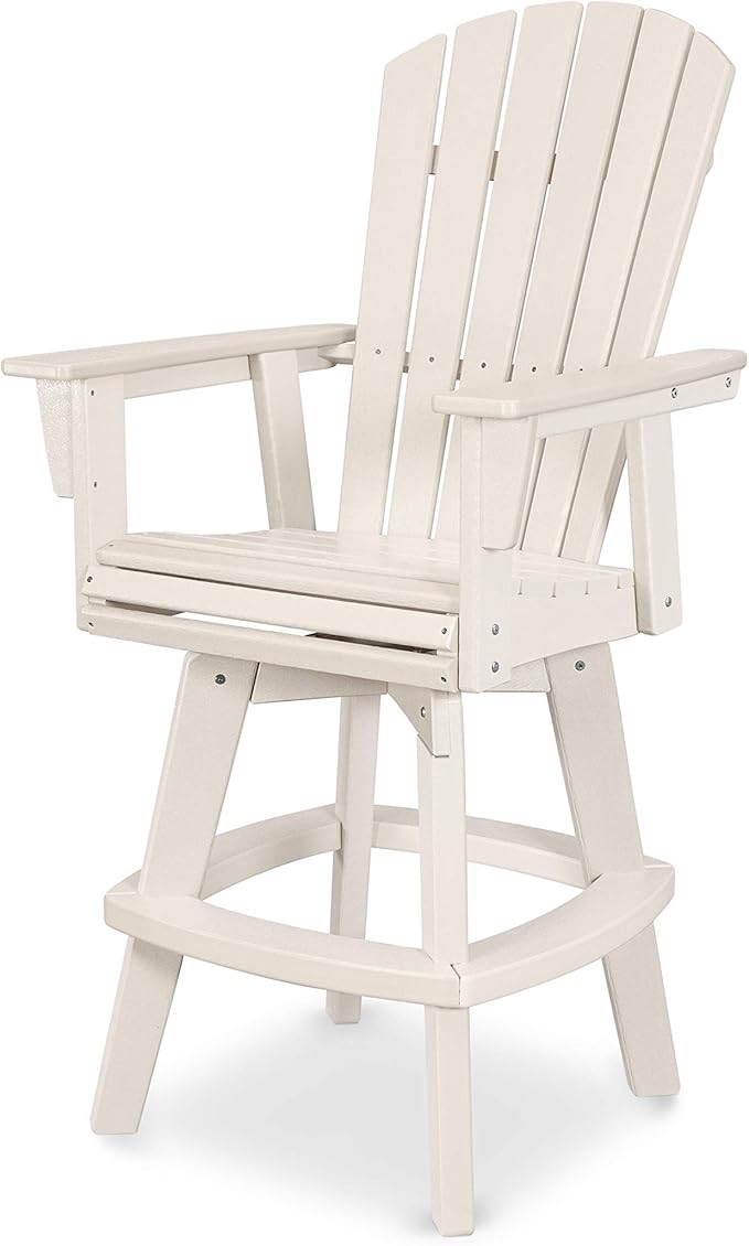 POLYWOOD® Nautical Bar Chair, Sand