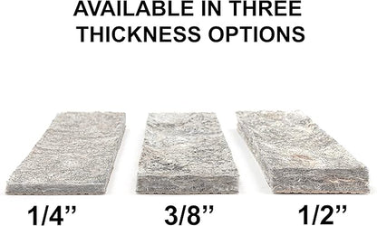 Mohawk Home 2' 2" x 10' Non Slip Grip Rug Pad 1/4" Thick Dual Surface Felt Cushion + Rubber Gripper - Safe for All Floors