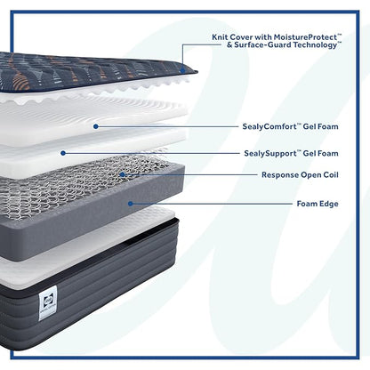 Sealy Warner 12" Medium Tight Top Innerspring Mattress - King