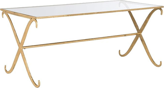 SAFAVIEH Home Collection Lavar Gold Coffee Table