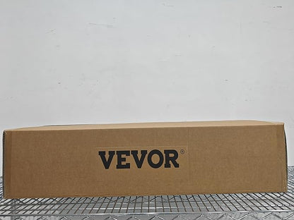 VEVOR Storage Shelving Unit, 4-Tier Adjustable Storage Shelves, 48" L x 18" W x 74" H Garage Storage Shelves, Metal Shelves with Wheels for Kitchen Pantry Basement Bathroom Laundry