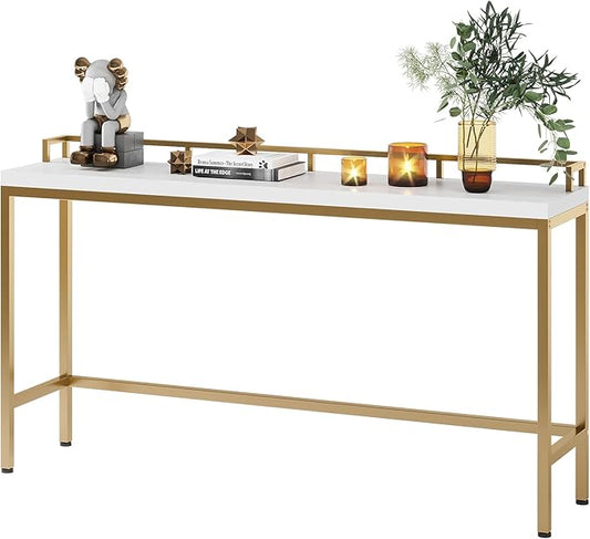 LITTLE TREE Console Table Behind Sofa Couch, 70.9 Inch Long and Narrow Entryway Table