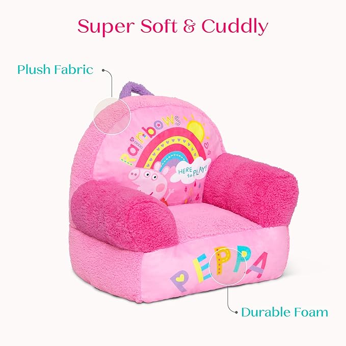 Delta Children Cozee Buddy Chair, Peppa Pig