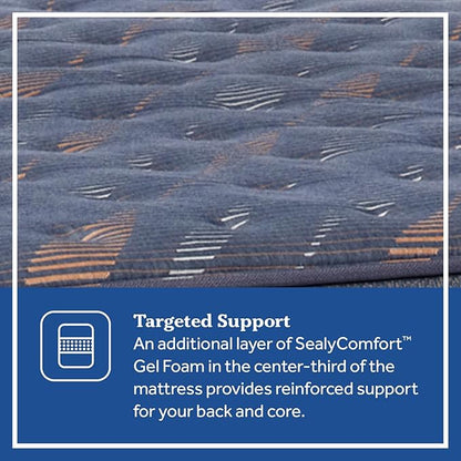 Sealy Warner 12" Medium Tight Top Innerspring Mattress - California Twin