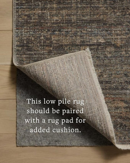 Loloi Amber Lewis Molly Collection MOL-05 Lagoon/Natural 2'-7" x 10'-0" Low Pile Runner Rug