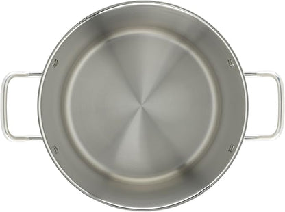 Winware Stainless Steel 16 Quart Stock Pot with Cover, Silver
