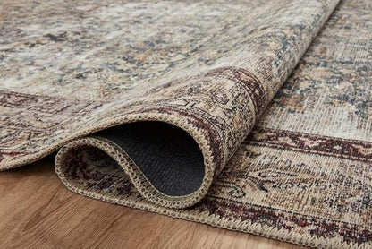 Loloi Amber Lewis Georgie Collection GER-04 Teal/Antique 3'-0" x 10'-0", .19" Pile Height, Runner Rug