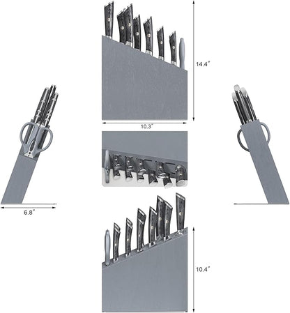 Cangshan NAKA Series X-7 Steel Forged HUA Knife Block Set (12-Piece)