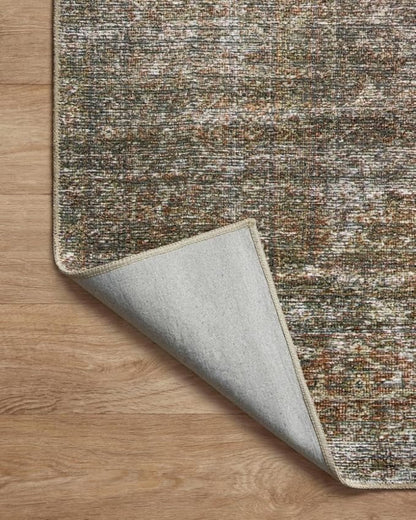Loloi Amber Lewis Billie Collection, Tobacco & Rust 2'-3" x 3'-9" Area Rug – Antique & Distressed Accent Rugs for Living Room, Bedroom, Entryway & Hallway, No Shed High Traffic Area Home Decor Rug