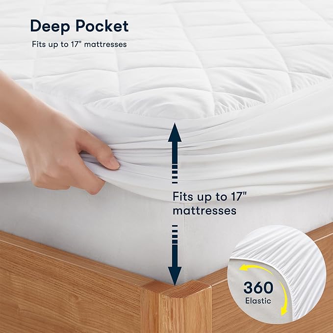 Serta Multi-Zone Heated Mattress Pad – Dual Controllers for Personalized Body & Foot Warmth, 10 Heat Settings, Auto Shut-Off, Soft Microfiber, Machine Washable, 15" Deep Pocket – Queen Size
