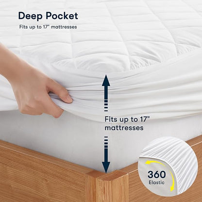 Serta Multi-Zone Heated Mattress Pad – Single Controller for Personalized Body & Foot Warmth, 10 Heat Settings, Auto Shut-Off, Soft Microfiber, Machine Washable, 15" Deep Pocket – Twin XL Size