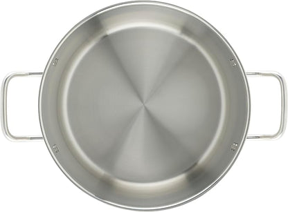 Winco Heavy-Duty Stainless Steel Stock Pot with Cover, 12 Quart