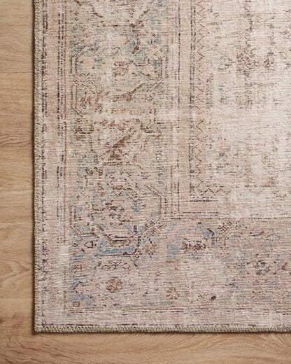 Loloi Amber Lewis Georgie Collection GER-02 Ocean/Sand 8'-4" x 11'-6", .19" Pile Height, Area Rug