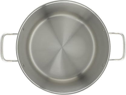 Winware Stainless 20-Quart Steel Stock Pot with Cover, Silver