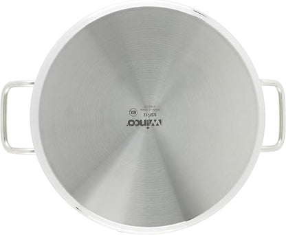 Winco Heavy-Duty Stainless Steel Stock Pot with Cover, 12 Quart