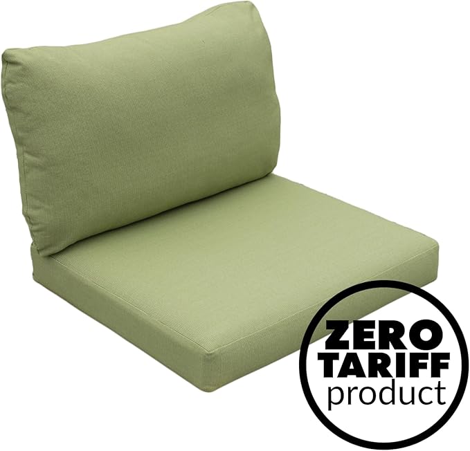 Tommy Bahama Deep Seating Lounge Cushion, 26" X 26" X 4", Bamboo Bay Pear