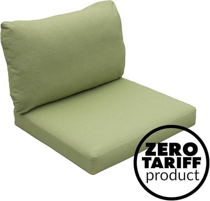 Tommy Bahama Deep Seating Lounge Cushion, 24" X 26" X 4", Bamboo Bay Pear