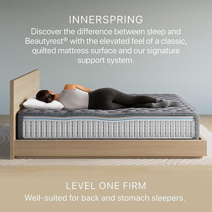 Beautyrest Prime Dream Firm 13" Mattress - Twin XL - Durable Pocketed Coil, Support, Pressure Relief, Cooling, Motion Separation; 100 Night Sleep Trial and 10 Year Warranty