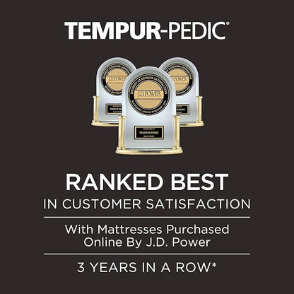 TEMPUR-Adapt 2.0 Medium 11 inch Memory Foam Mattress, Split California King
