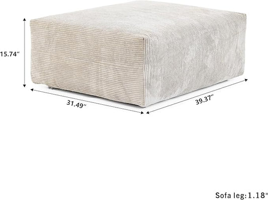 WJShome Sofa Ottoman, Modular Sectional Sofa,Minimalist Sofa Couch for Modern Living Room Sofa Sets for Office House